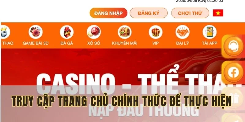 Thực hiện 5 bước nhanh chóng và nhận thưởng